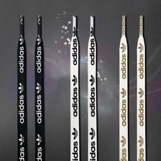 Khóa Dây Giày Adidas Hai Lớp Màu Trắng Đen Cho Nam Nữ