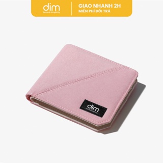 Ví Vải DIM Basic Wallet - Màu Hồng Pastel