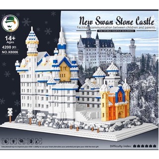 LEGO LẮP RÁP LÂU ĐÀI TUYẾT
