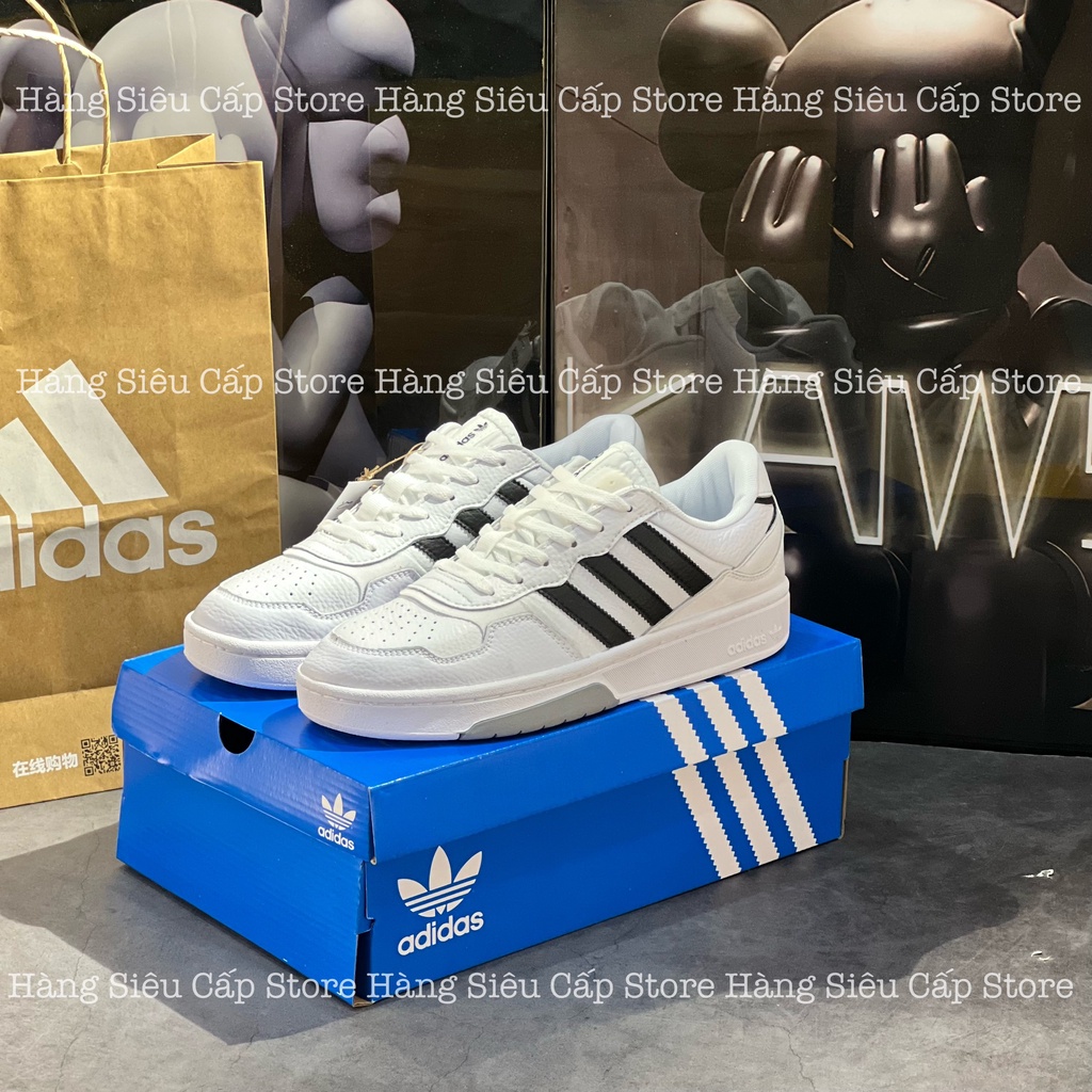 Giày Thể Thao Adidas Footwear adidas Courtic GX6318 Ftwwht Cblack Ftwwht Trắng Sọc Đen