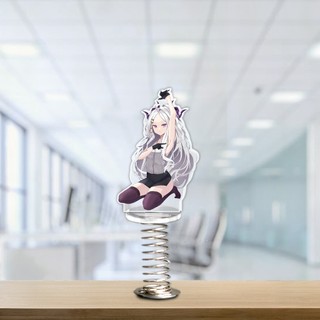 Standee lò xo mica bằng nhựa arcrylic siêu bền đẹp in hình các nhân vật trong Blue Archive decor bàn học bàn làm việc