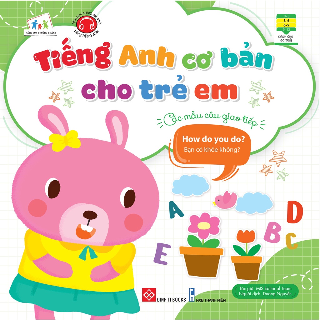 Sách - Tiếng Anh cơ bản cho trẻ em (4 chủ đề) | BigBuy360 - bigbuy360.vn