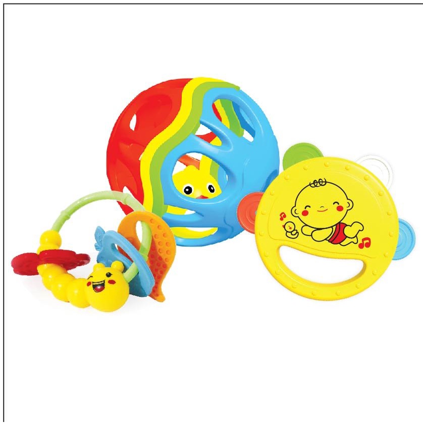 Bộ đồ chơi quà tặng 3 chi tiết Fun For Baby của Atona