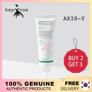 Axis-y kem chống nắng cho da mụn, nhạy cảm axis-y complete no-stress physical sunscreen 50ml spf50 + pa + + + +