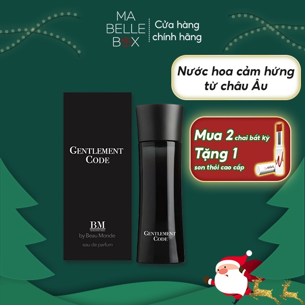 Nước hoa nam lưu hương 6-8h chính hãng Gentlement Code by BM 25ml
