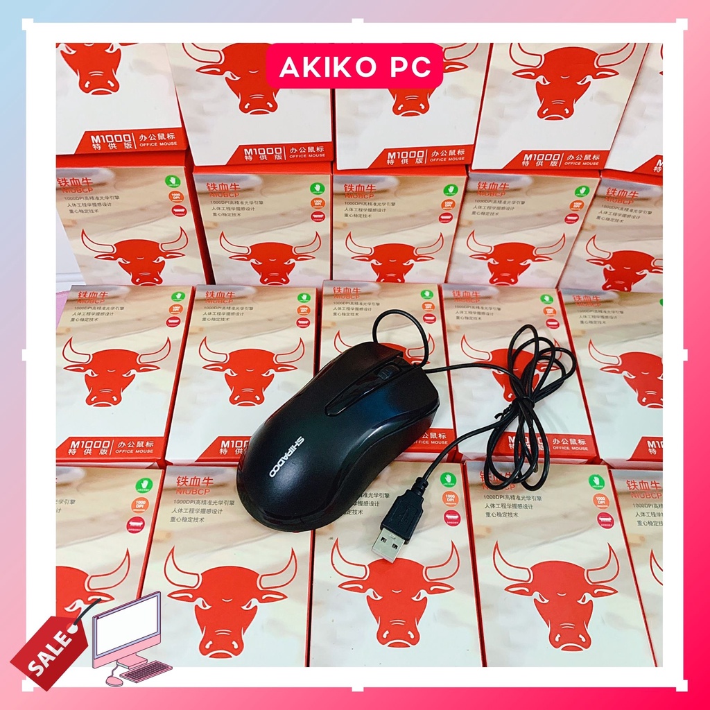Chuột máy tính văn phòng có dây Sipado M1000 bảo hành 12 tháng cực chất - AKIKO