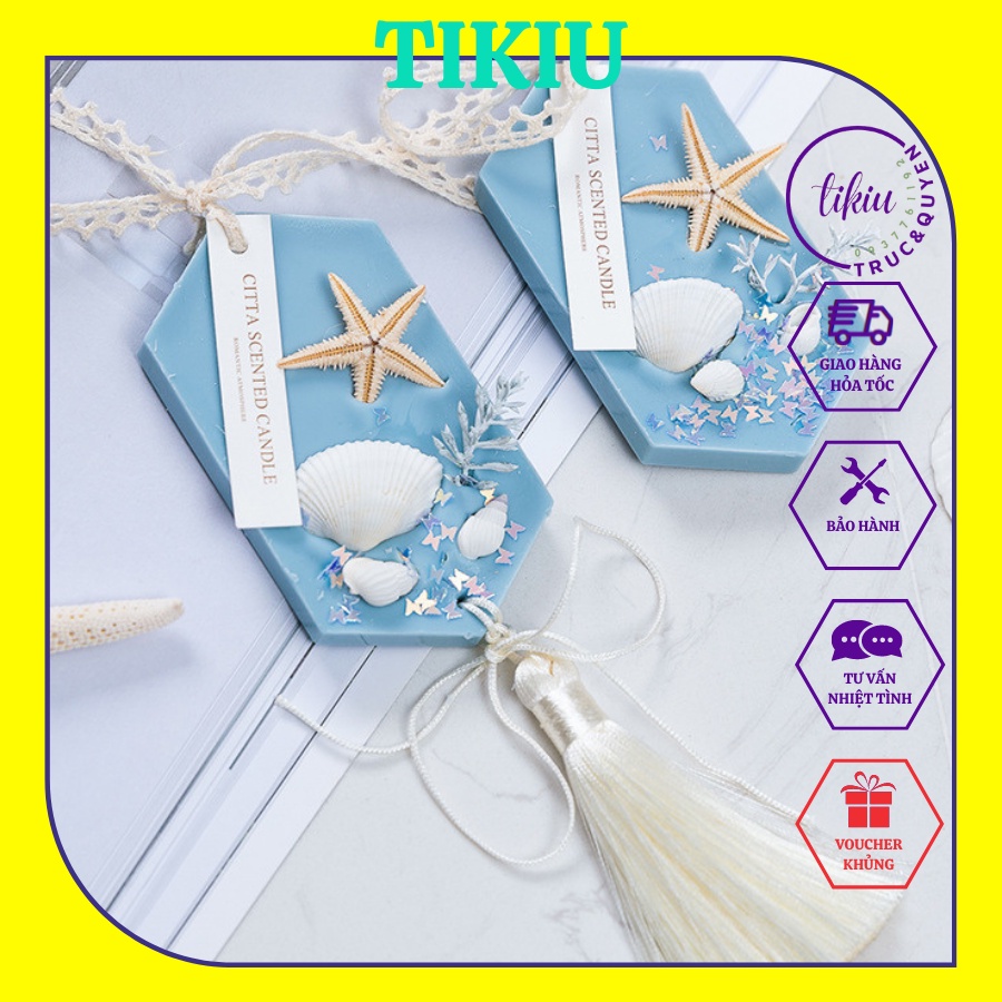 Sáp Thơm Treo Phòng Vũ Điệu Màu Sắc CITTA Hương Hoa Thiên Nhiên Cao Cấp Khử Mùi TIKIU 3 Tầng Hương Hộp Quà