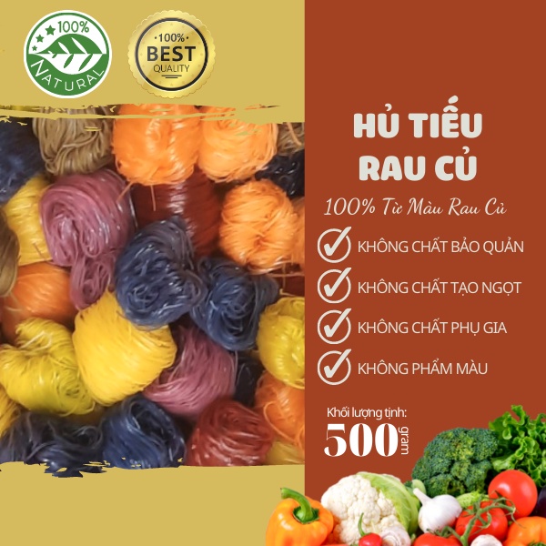 Hủ Tiếu Rau Củ Giảm Cân GAOTA 500g [Sỉ - Lẻ]