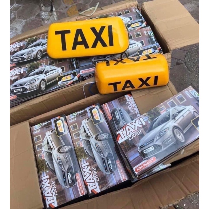 Mào Xe Taxi nam châm có đèn ô tô