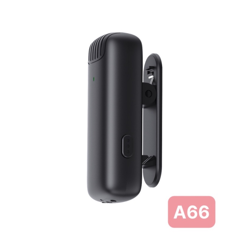 Micro Không Dây Cài Áo Kèm Hộp Sạc A66