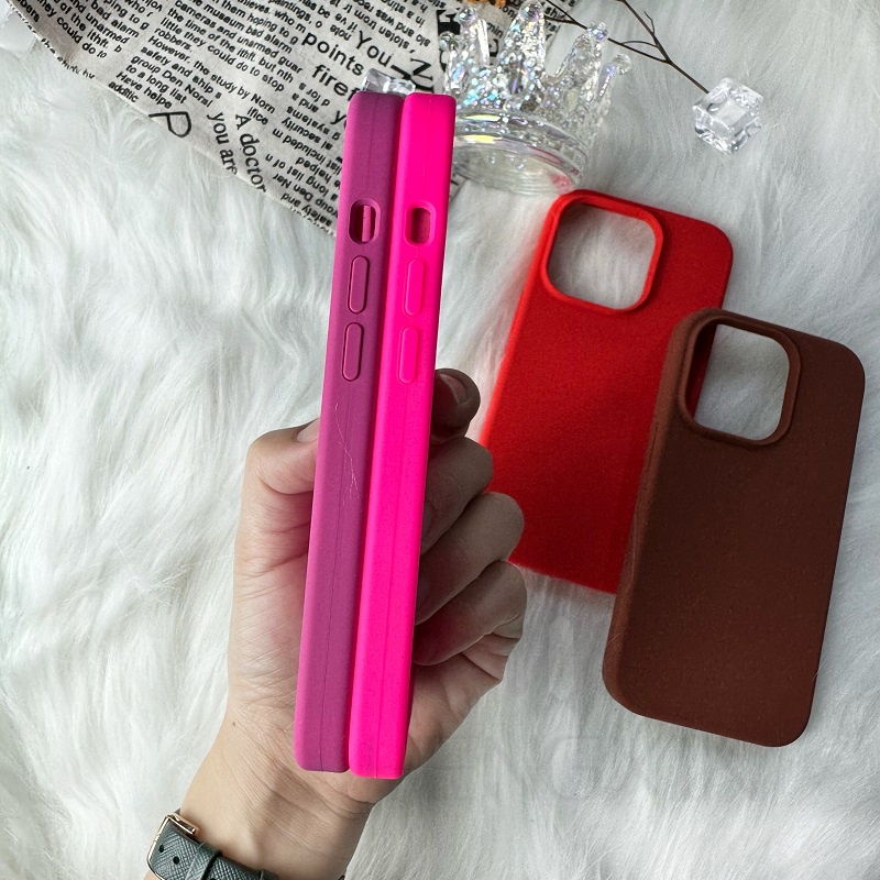 Ốp Điện Thoại silicone Hình Caramel Cho iPhone 12 12 promax 13 promax 14 plus 14 promax