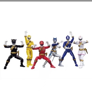 Sáu thành viên của tập đoàn Ya của Bandai SHODO SUPER