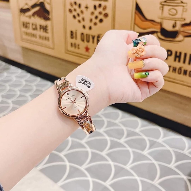 Đồng hồ nữ Anne Klein dây thép không gỉ, kích thước 30mm