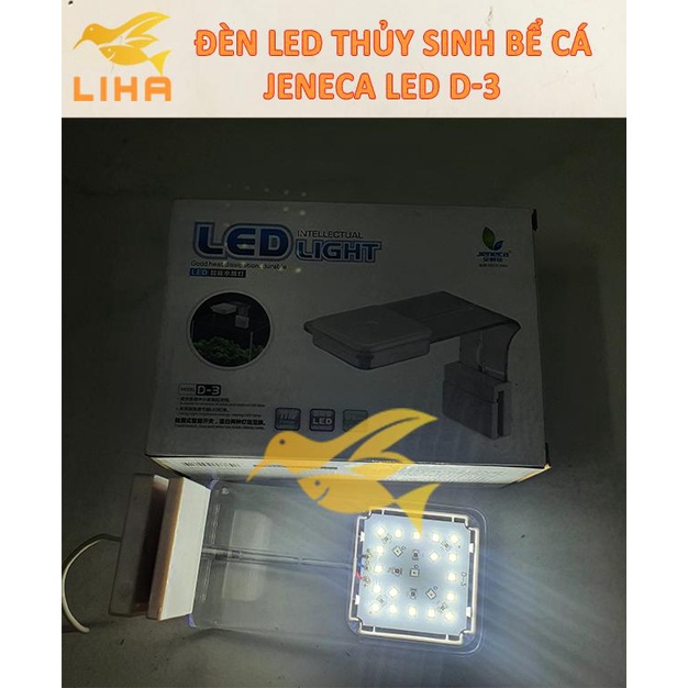 Đèn Led Jeneca D3 D5 D7 D9 D9S D11 D13 Xoay 90 Độ - Đèn Led Kẹp Thủy Sinh, Bể Cá