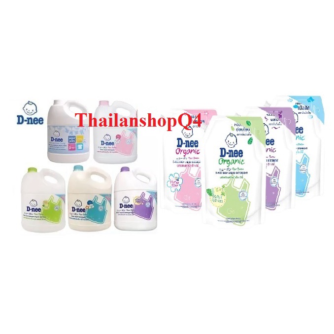 HCM- Nước giặt dnee 3000ml/1400ml Thái lan.