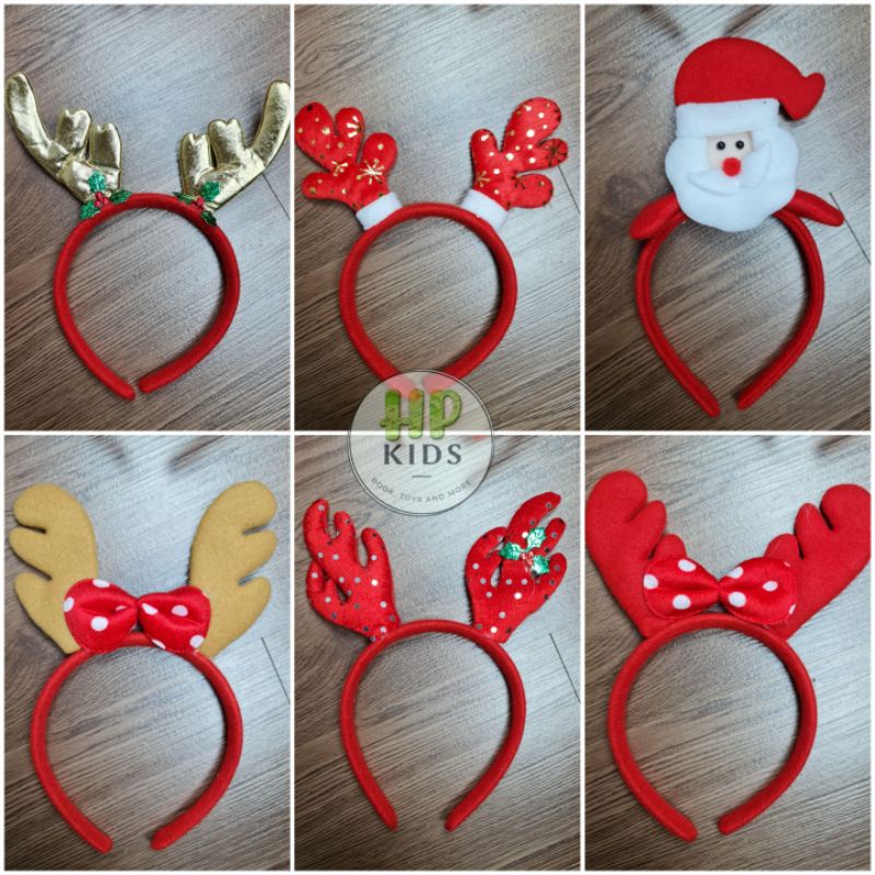 GOM BỜM TÓC DISNEY, CÀI TÓC NOEL NHIỀU MÀU CHO BÉ GÁI