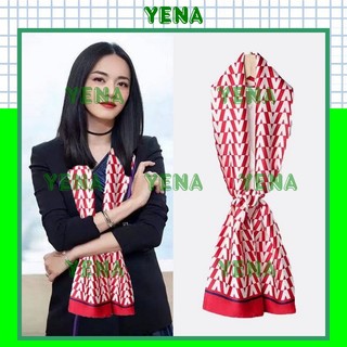 Khăn Lụa Quàng Cổ Nữ Buộc Tóc Thắt Nơ 15x145 cm K1501