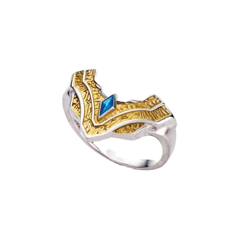 Nhẫn Họa Tiết Ultraman Rider Cá Tính Thời Trang Cho Nam