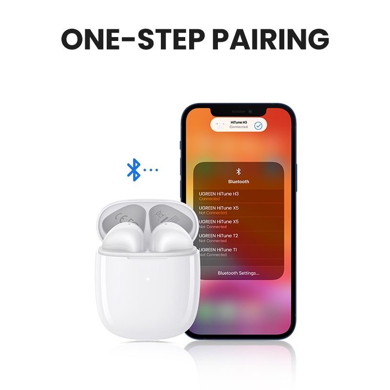 Tai nghe bluetooth TWS Ugreen H3 - Hàng chính hãng - Âm thanh hay - Pin trâu - TKD STORE