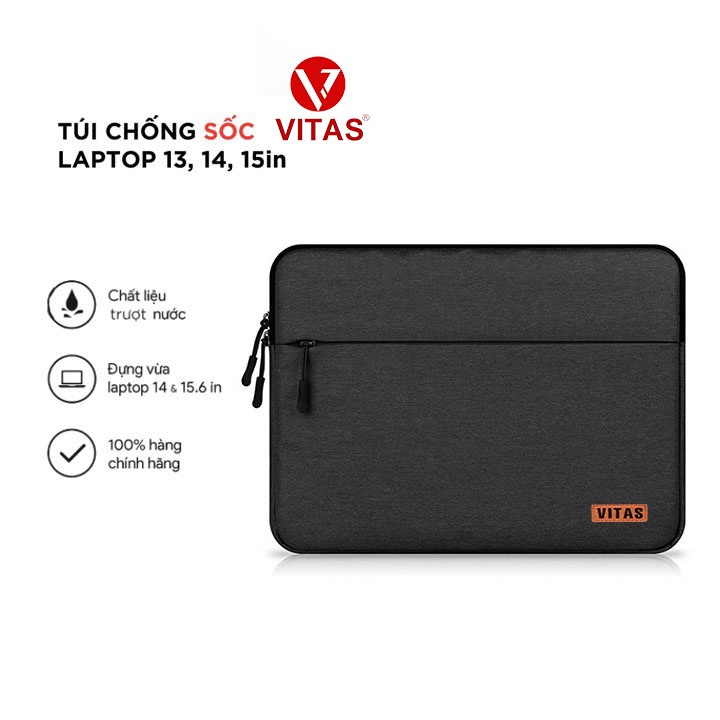 Túi Chống Sốc Laptop Cao Cấp 13 inch 14 inch 15 inch VITAS -CSA2