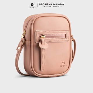 Túi đeo chéo nữ mini hoạ tiết khóa charm YUUMY Seasand YN132