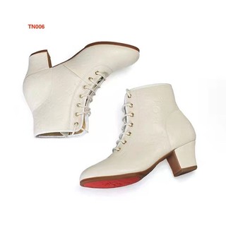 GIÀY TẬP KHIÊU VŨ BƠ BOOT DA TN006