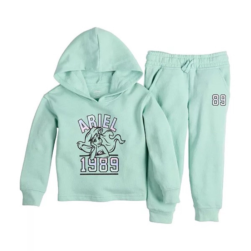 XD- Bộ nỉ Disney xanh size 18m- 8y