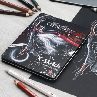 Bộ chì Cretacolor _ The X-sketch Mega Pencils Drawing Set