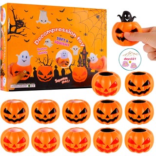 CHÚ MA trốn trong quả bí ngô Squishy đồ chơi ngộ nghĩnh