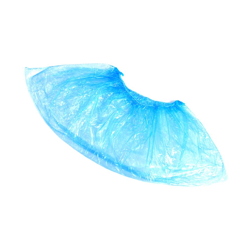 Bộ 100 Vỏ Bọc Giày Chống Bụi Không Thấm Nước Dùng Một Lần Tiện Lợi