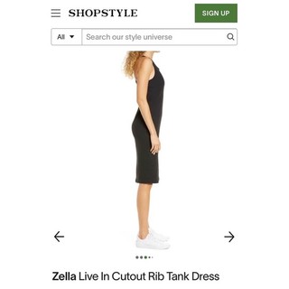 Đầm ba lỗ dáng thể thao Zella