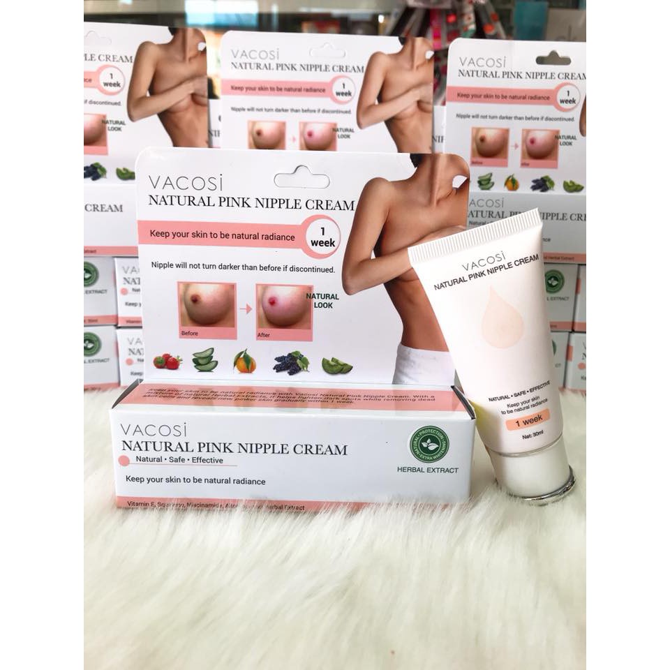Kem Vacosi Natural Pink Nipple Cream (30ml)( ảnh thật nằm cuối )