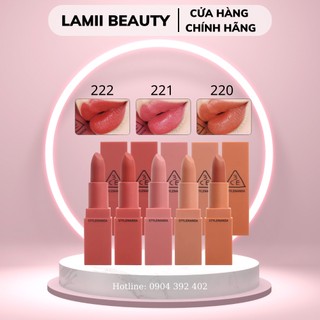 Son 3CE Mood Recipe 90,220,221,222 chính hãng- LAMII BEAUTY