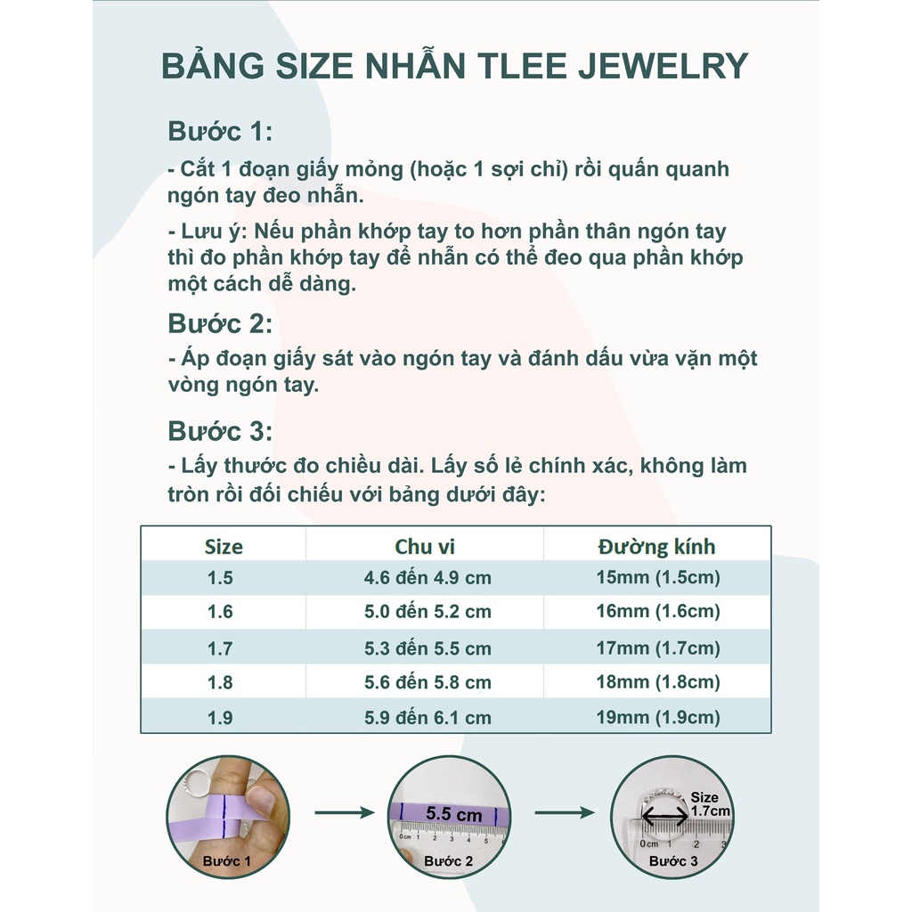 Nhẫn bạc nữ TLEE tim Empty heart mini TleeJewelry A0240