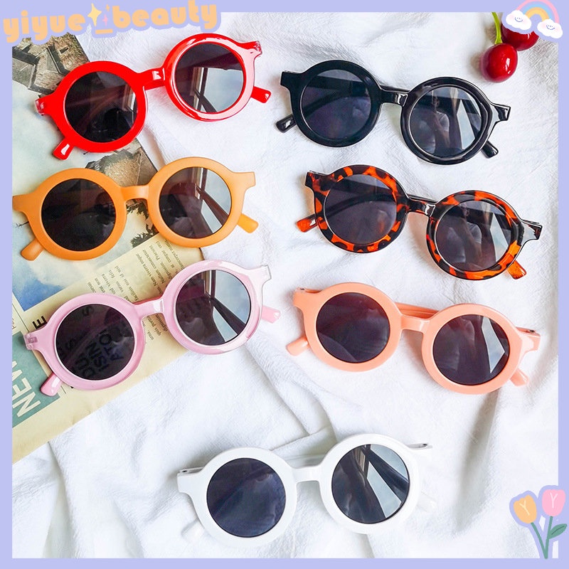 Kính Mát Chống Tia UV400 Dễ Thương Cho Bé Gái