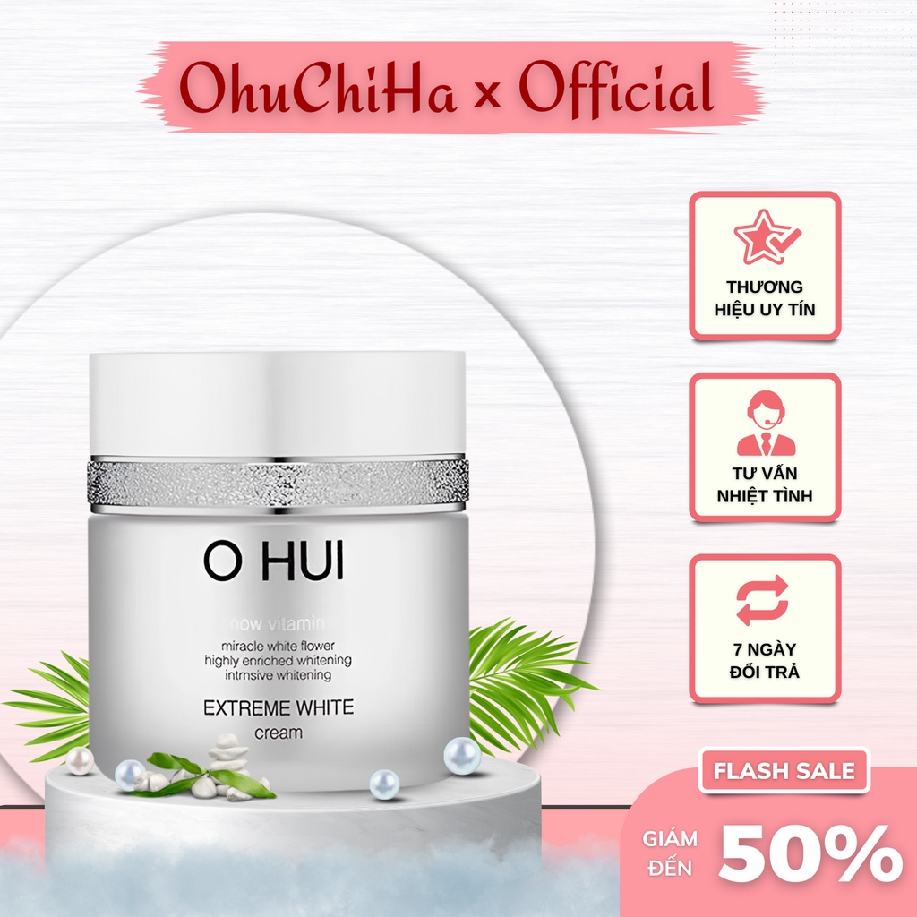 Kem dưỡng trắng da giảm mờ thâm nám Ohui Extreme White Cream 50ml