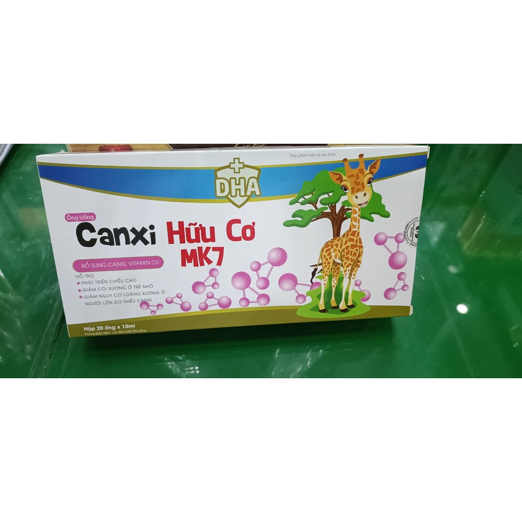 CANXI  HỮU CƠ MK7 H/20 ỐNG