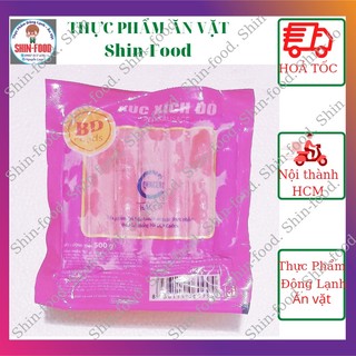 Xúc xích đỏ xúc xích tươi 200g-1kg giao hoả tốc Tphcm thực phẩm sạch SHINFOOD