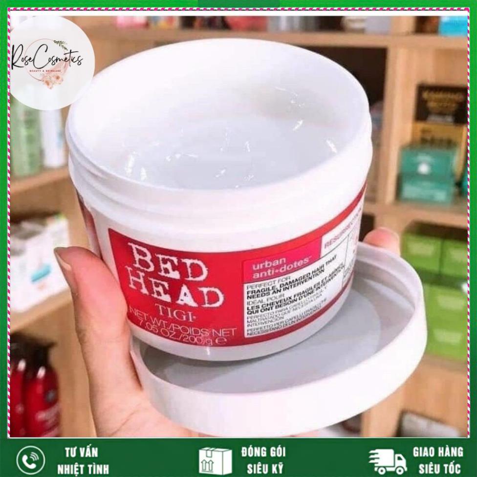 Kem Hấp Ủ Tóc Tigi Đỏ, Phục Hồi Tóc Hư Tổn Level 3 - Sue.Cosmetics