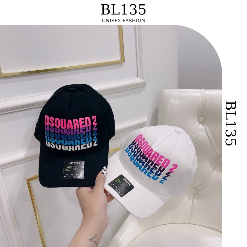 Nón Lưỡi Trai Nam Nữ Thể Thao Chất vải Thoáng Mát DsQuared - BL135