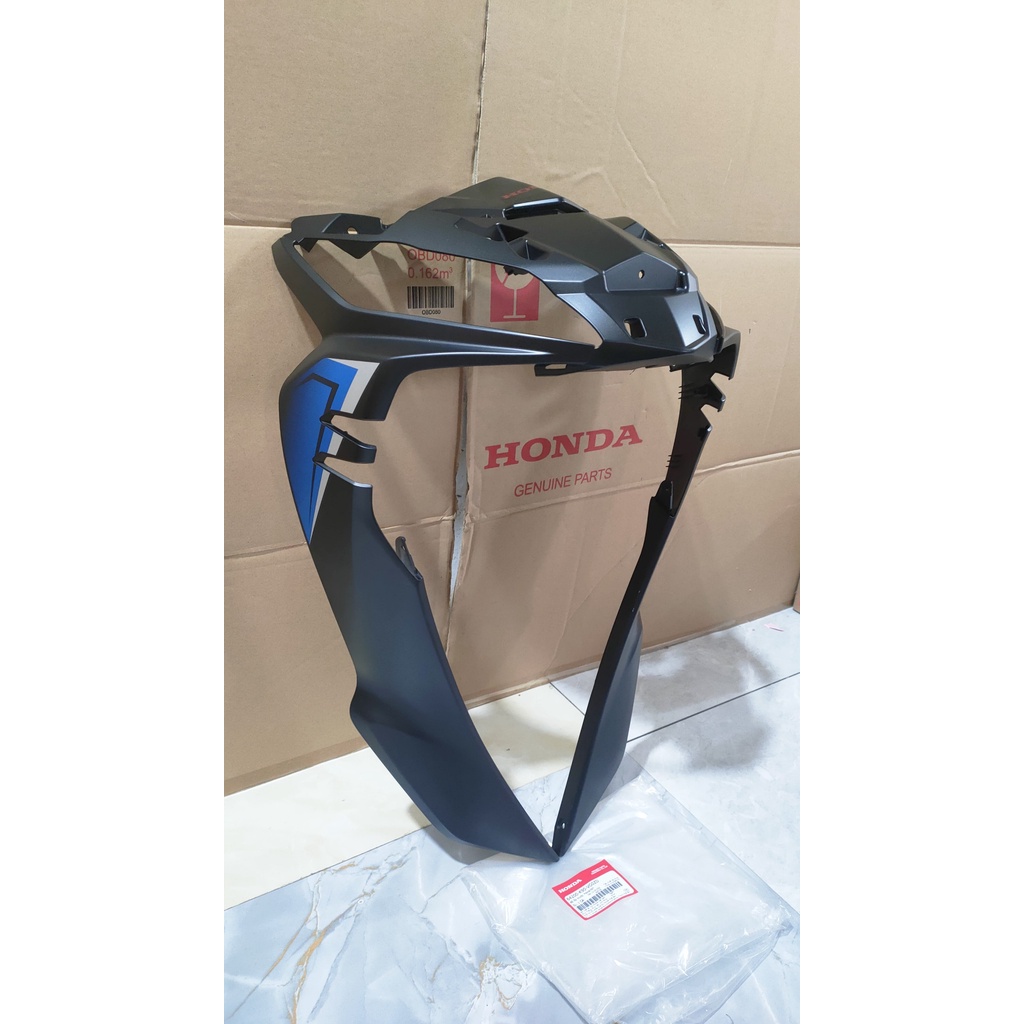 Bộ ốp trước - quây nạ trước HONDA WAVE RSX110 năm 2020-2021 màu Xanh. *B189* 64200K90VG0ZD