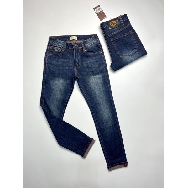 Quần jeans nam siêu cấp có co giãn, form ống đứng, ống rộng (Ảnh thật)