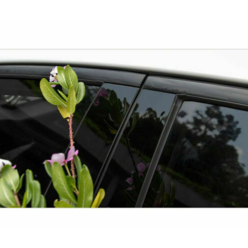 Bộ 6 Miếng Dán Trang Trí Cửa Sổ Xe Hơi Toyota Fortuner 2016-2023 Chất Lượng Cao