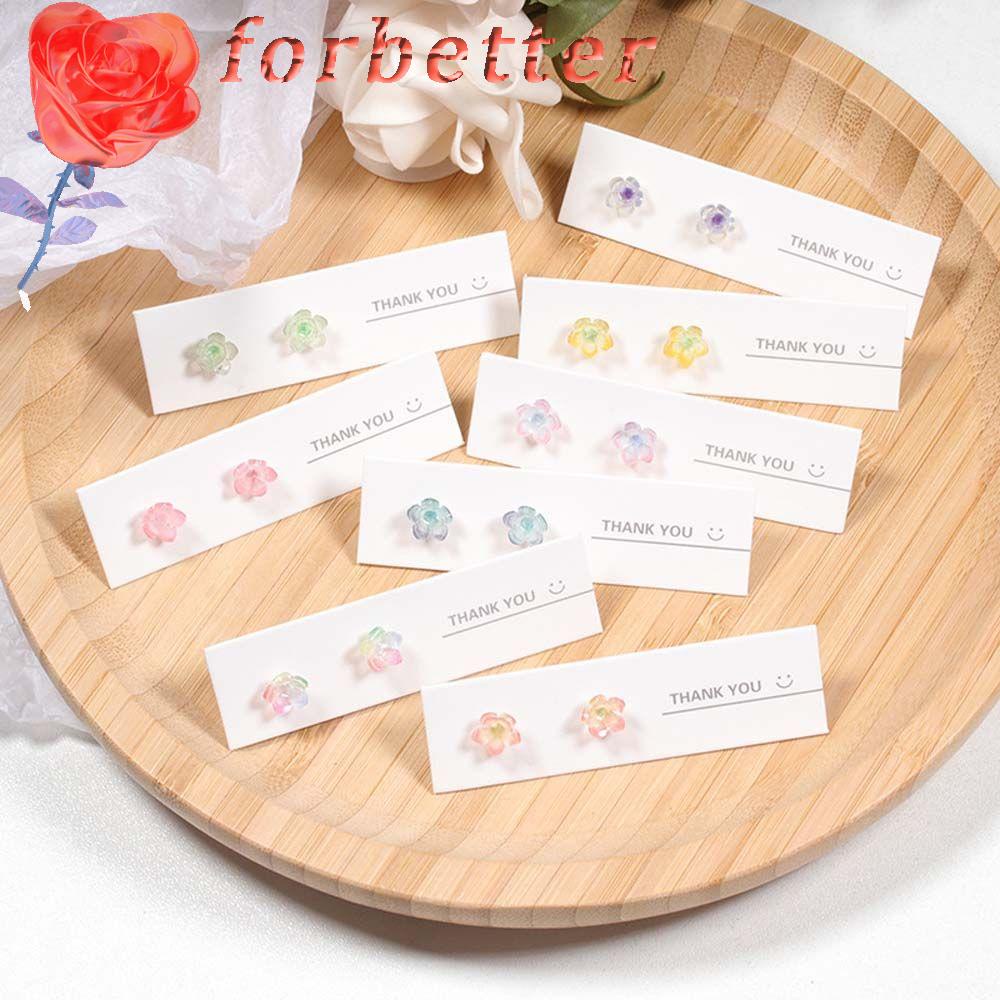 Khuyên Tai Nhựa Resin Acrylic Hình Hoa Sen Phong Cách Hàn Quốc Thời Trang Cho Nữ