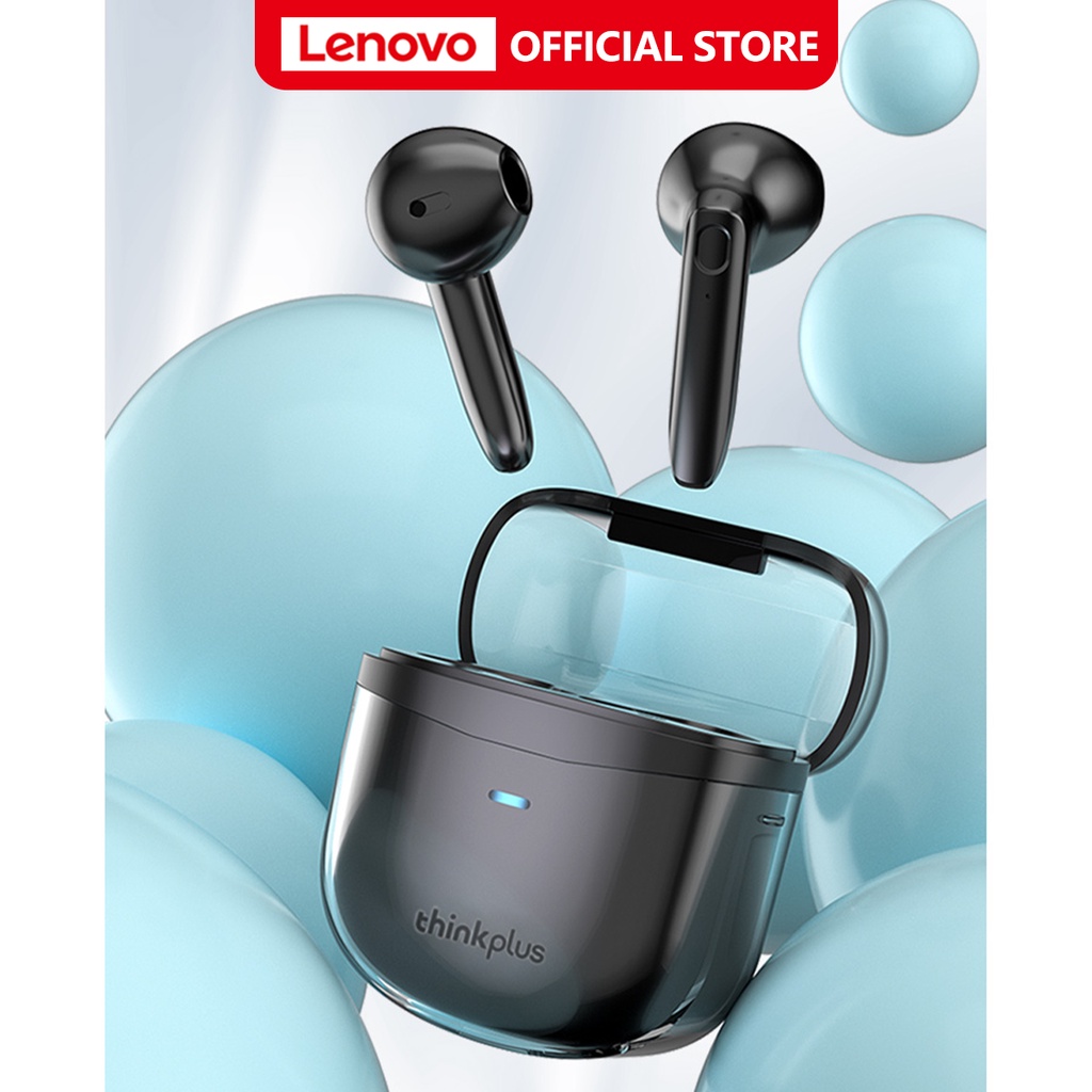 Tai Nghe Bluetooth Lenovo XT96 nhét tai không dây chụp tai có micro Chính Hãng Bass mạnh Low Latency With HD Stereo Sound Audio Headset Earpieces Headphone Microphone Sports TWS With Mic