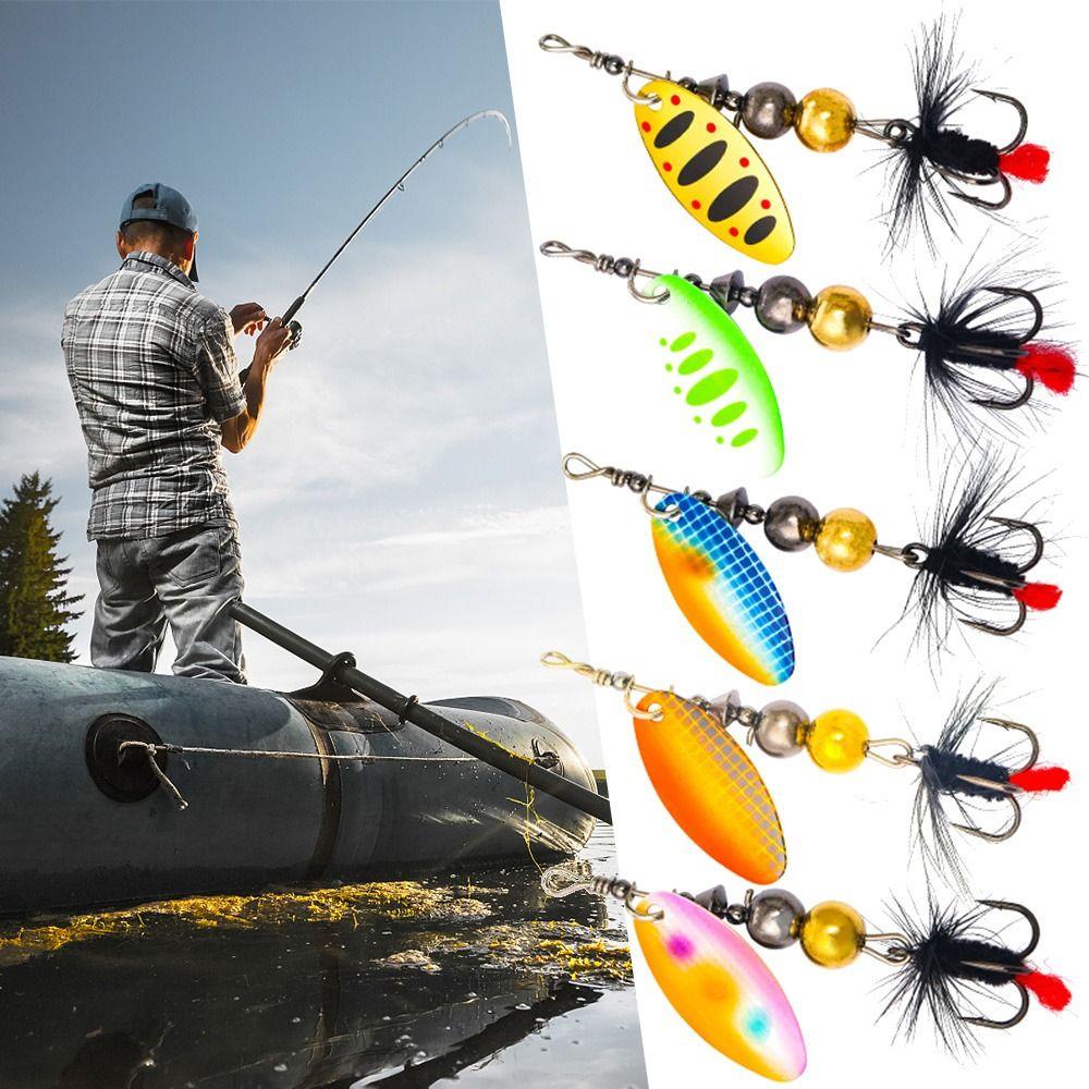 Set 2 Mồi Câu Cá Giả Bằng Kim Loại Siêu Bền SHOUKEY