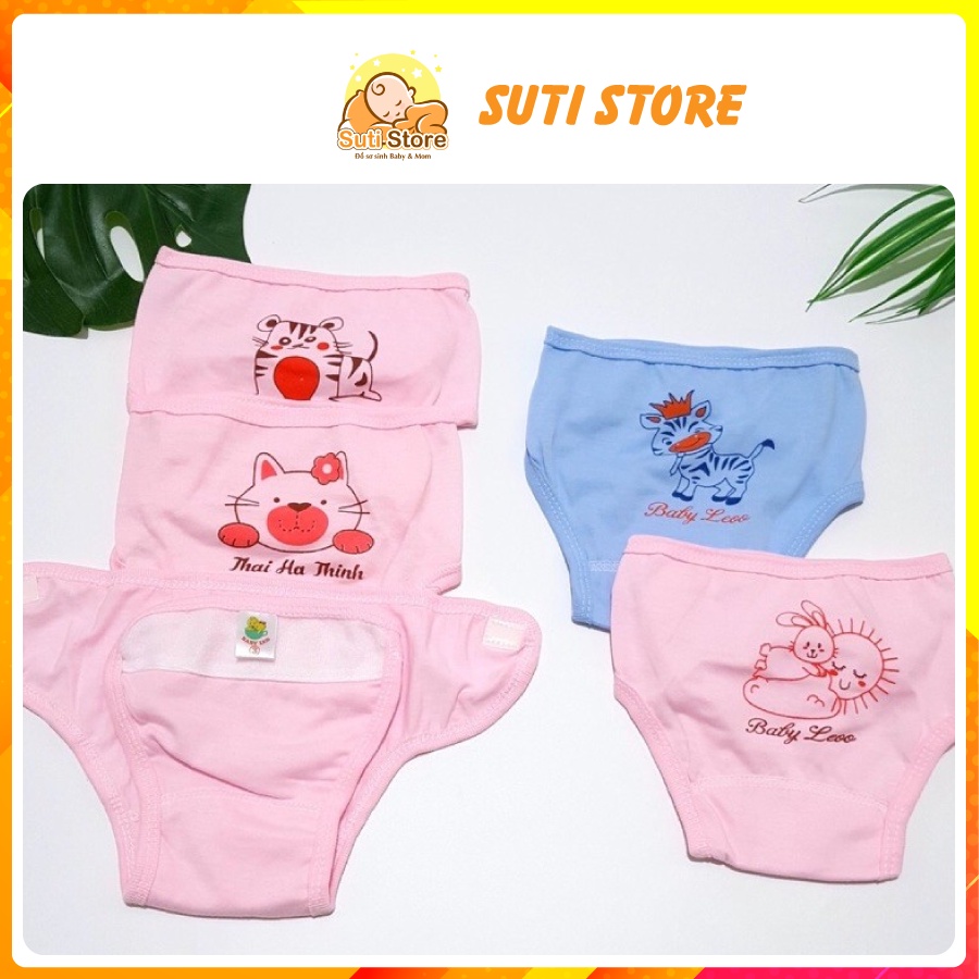 Quần đóng bỉm sơ sinh Minh Hoàng in họa tiết cho bé