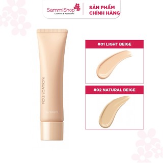 Kem nền The Saem Saemmul Airy Cotton Foundation 30ml