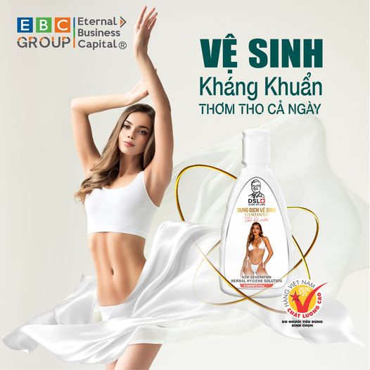 Dung dịch vệ sinh phụ nữ DSL 120g chiết xuất trầu không tràm trà giảm viêm ngứa an toàn cho cả mẹ bầu và sau sinh