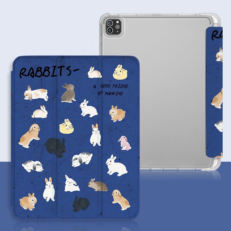 Ốp Máy Tính Bảng Họa Tiết Hoạt Hình Cho iPad GEN7 / 8 / 9 10.2 "GEN10 10.9" Pro11 "Pro12.9" 2022 Air4 Air5 Air3 mini6